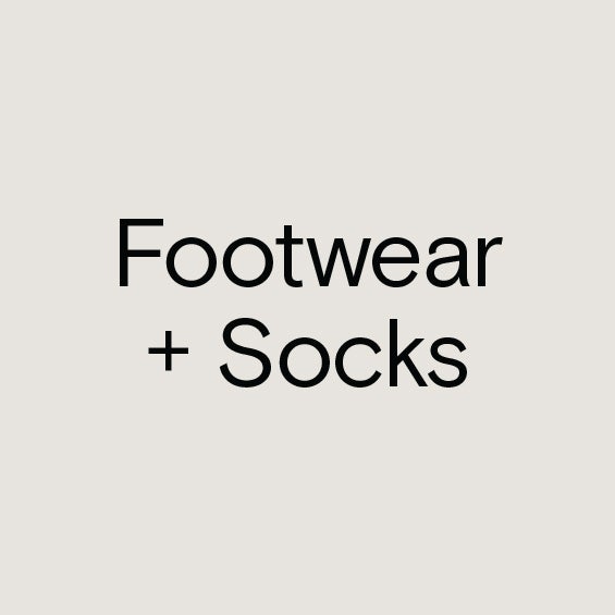 Footwear + Socks