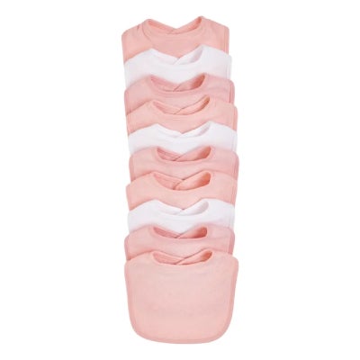 Baby 10 pack Bibs - now $10 was $15
