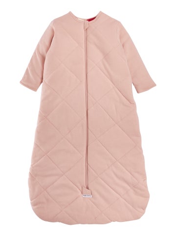 Babies' Organic Cotton Long Sleeve Sleeping Bag in Rose