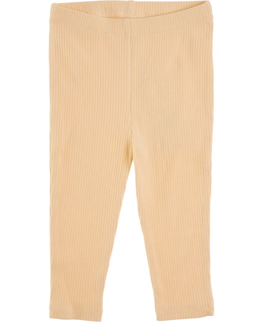 Babies' Rib Leggings in Italian Straw | Postie