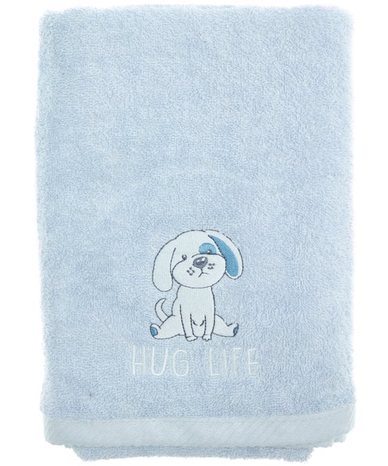 Baby Berry Embroidered Towel