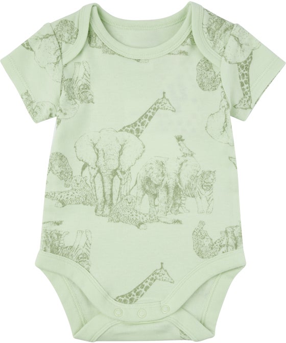 Babies' Short Sleeve Print Bodysuit