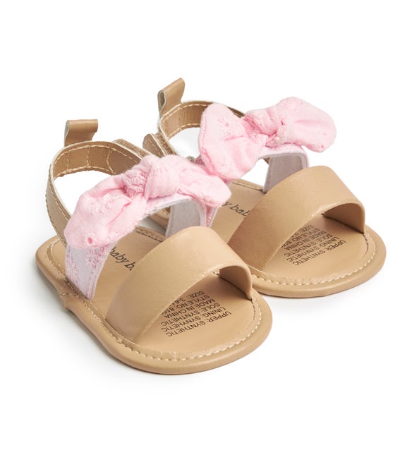Babies' Soft Sole Bow Shoe