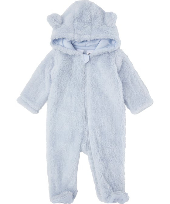 Babies' Hooded Novelty Romper with Ears