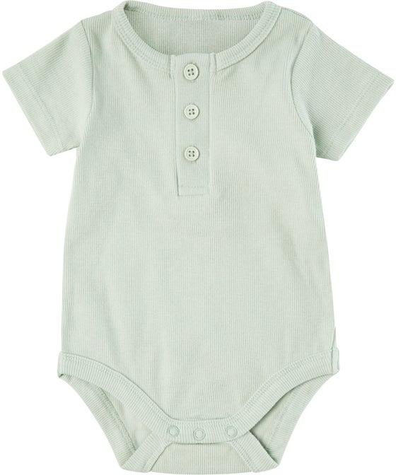 Babies' Rib Short Sleeve Bodysuit