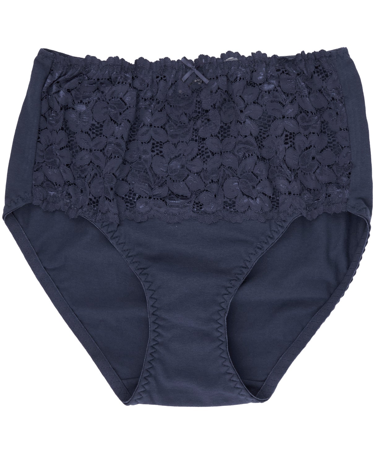 FEM Organic Cotton Underwear for Women Full Brief Women's Panties - 3 pk