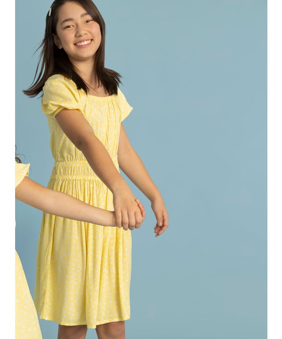 Kids' Miss Mango Sister Mini Me Print Dress