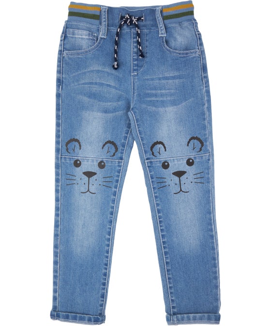 Little Kids' Taper Novelty Jeans