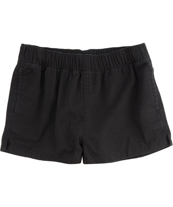 Little Kids' Cotton Twill Rugby Shorts