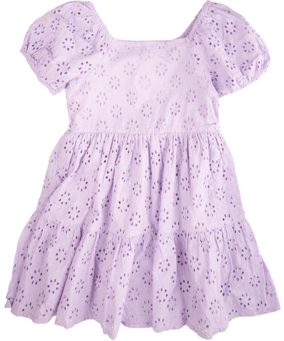 Little Kids' Embroidered Angalise Dress