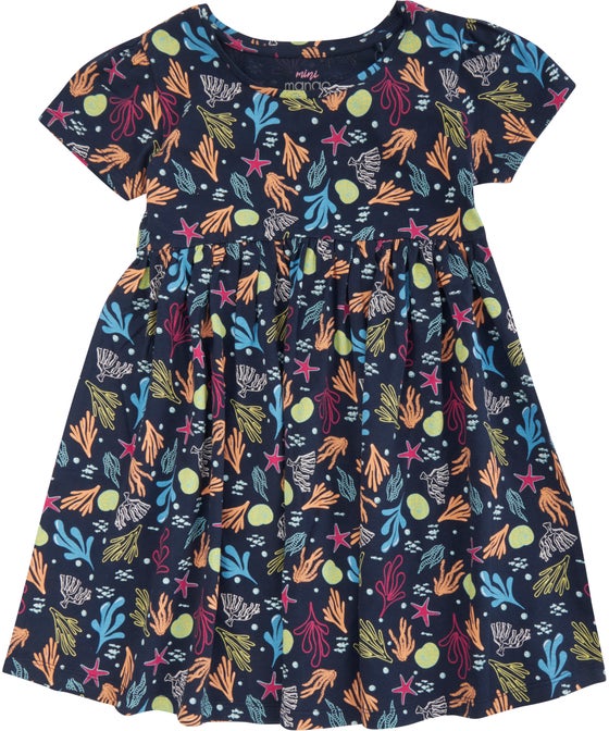 Little Kids' Flutter Sleeve Babydoll Knit Dress