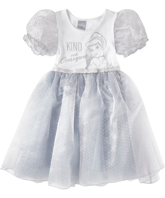 Little Kids' Licensed Cinderella Party Dress