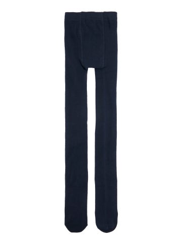 Kids' Cotton Blend Plain Tights in Navy Postie