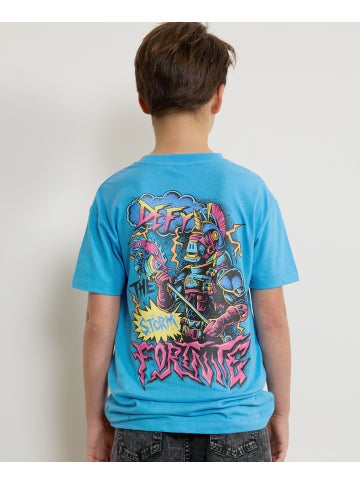 T-Shirt Ufficiale Fortnite Per Ragazzi - Cotone, Manica Corta, Multi Colore, Licenza Epic Games - Foto 5