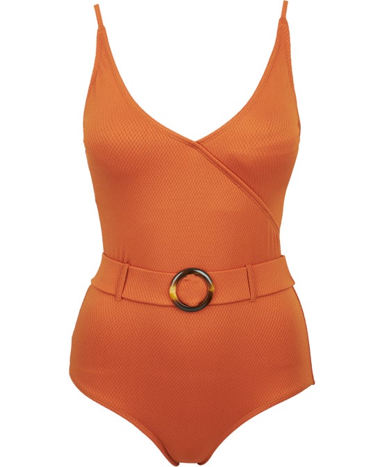 Women's Edited Belted One Piece