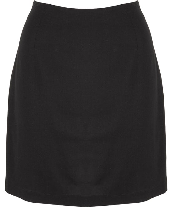 Women's Linen Blend Mini Skirt
