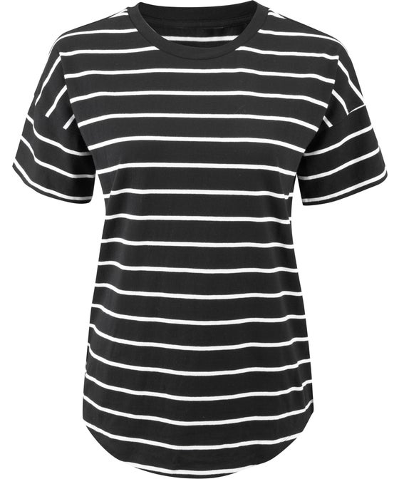 Women's Oversized Stripe T-shirt
