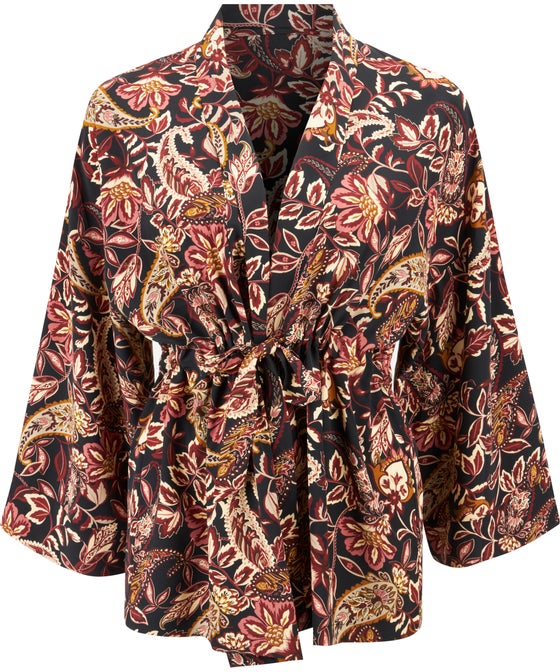 Women's Printed Kimono Jacket