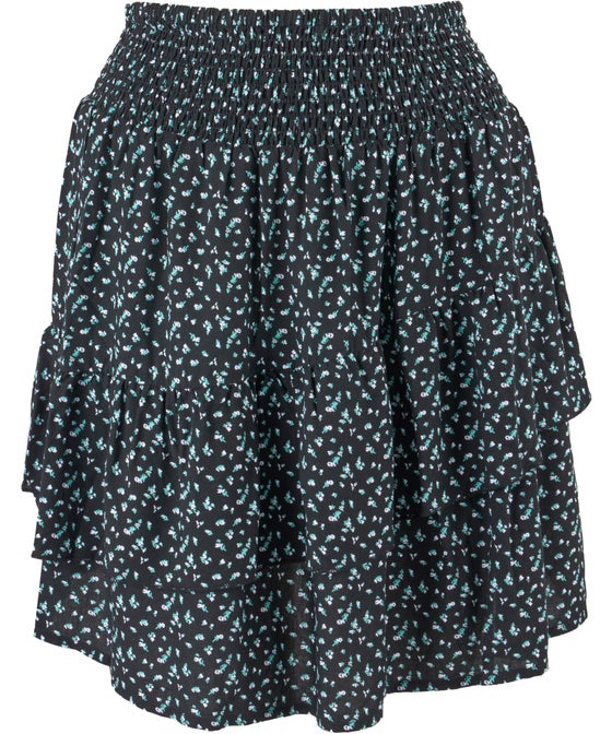 Women's Shirred Frill Skirt