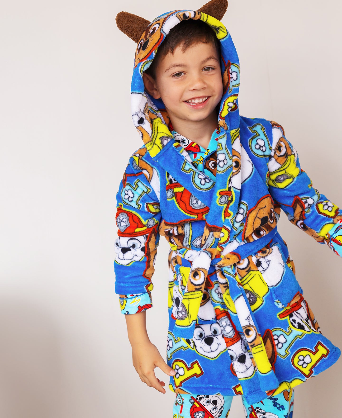 Adairs Kids - Kids Ultra Soft Jungle Adventure Dressing Gown | Adairs