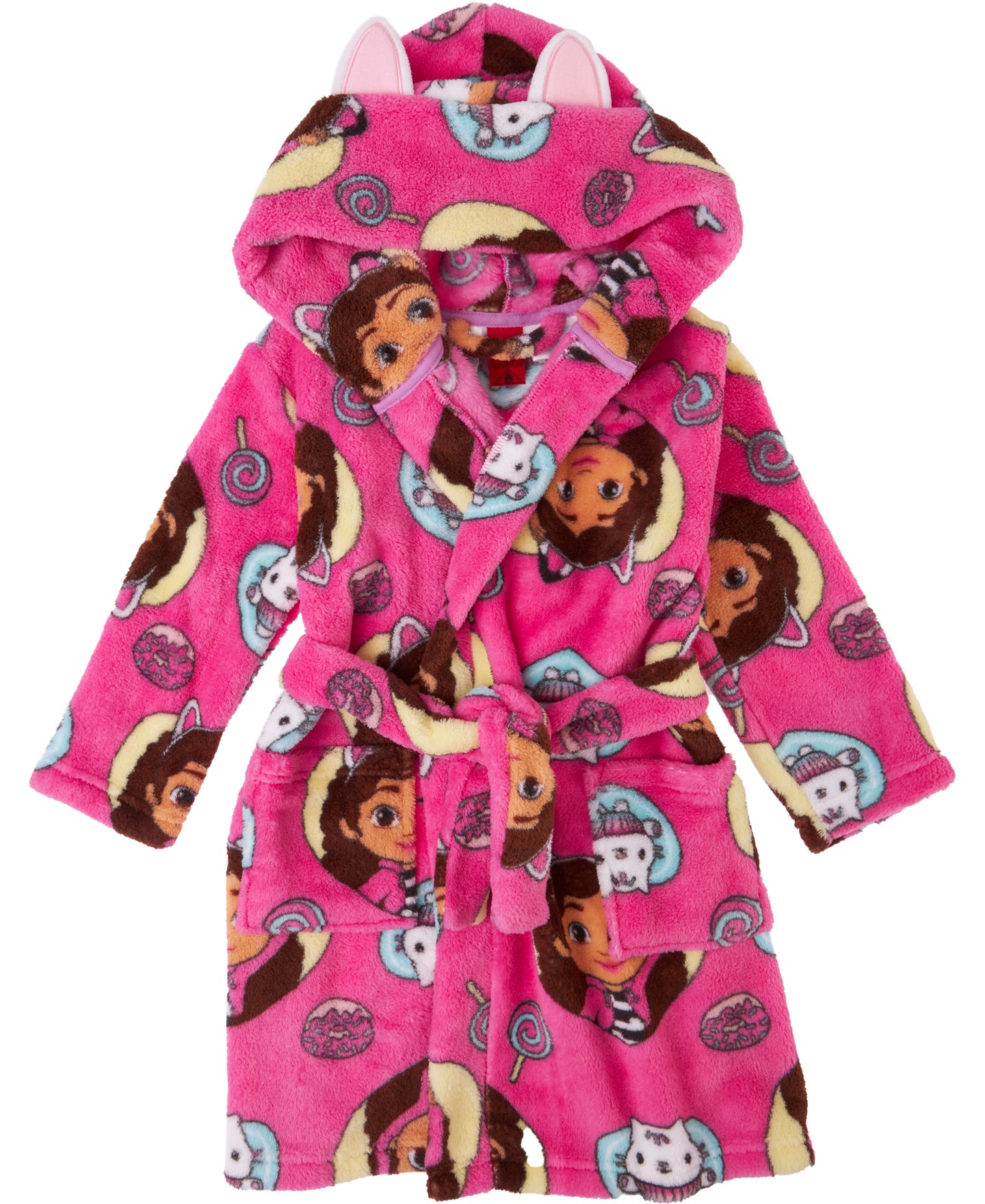 Reedca Girls Unicorn Robe Soft Hooded Bathrobe Sleepwear Loungewear Gifts  For Girls Toddler Kids Sherpa Pink Pig | Fruugo US