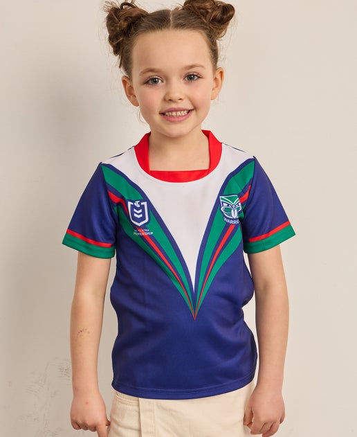 Warriors NRL Little Kids' Jersey in Blue | Postie