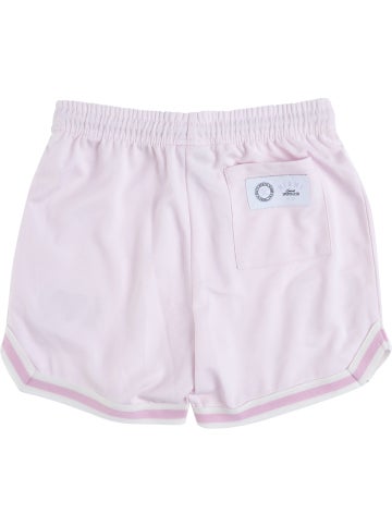 Activewear Apparel Champion Kids Mesh Shorts Little Kids' Sporty Mesh Short  In Pink Miami Postie