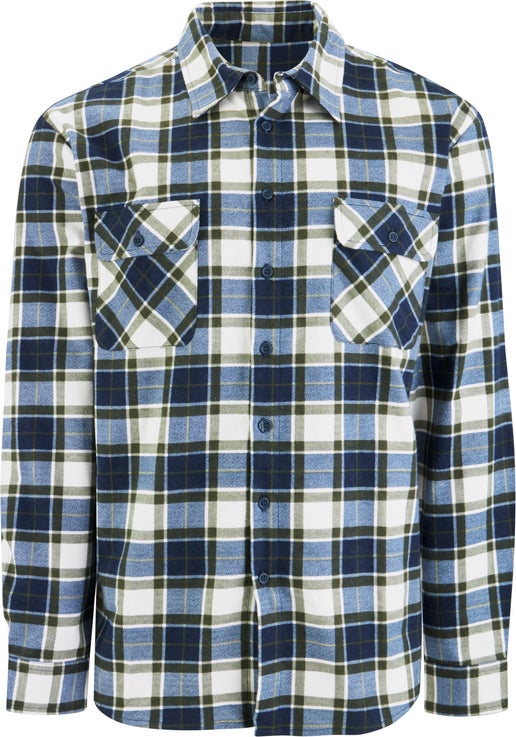 Men's Flannel Shirt in Khaki | Postie