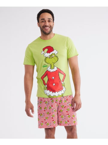 Pajama Sets Mens Grinch Pajamas Pyjamas Primark Men's The Grinch
