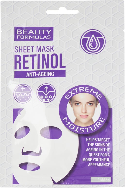 Retinol AntiAgeing Range in Sheet Mask Postie