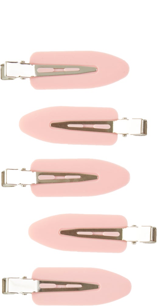 Wave Setting Hair Clips in Pink Postie
