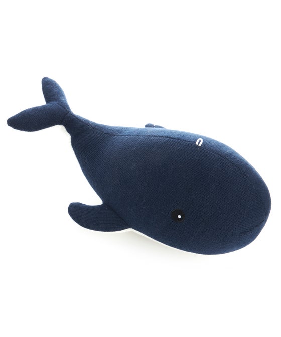 Knitted Whale Toy