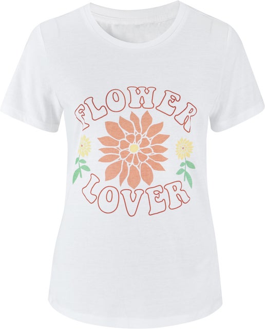 Women's Crew Neck Printed Tshirt Postie