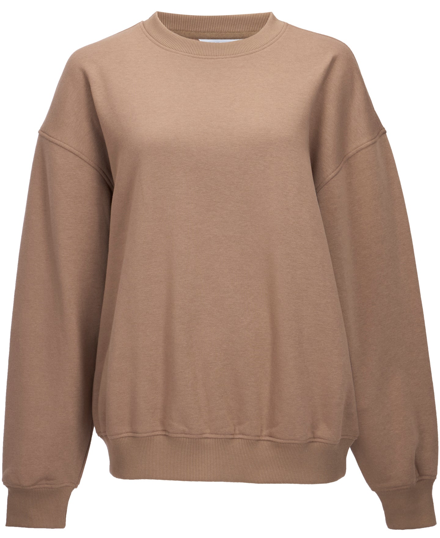 Women's Crew Neck Sweat in Mocha | Postie