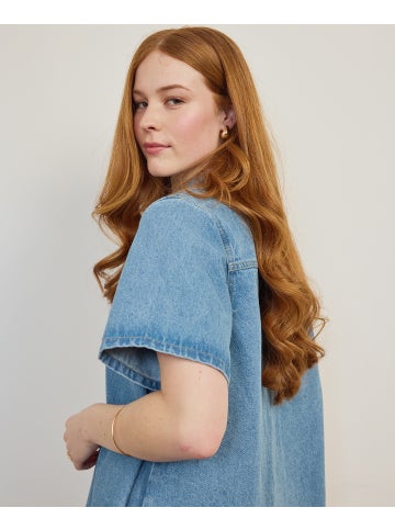 white christmas dresses Melenia Denim Shirt Dress main image 1