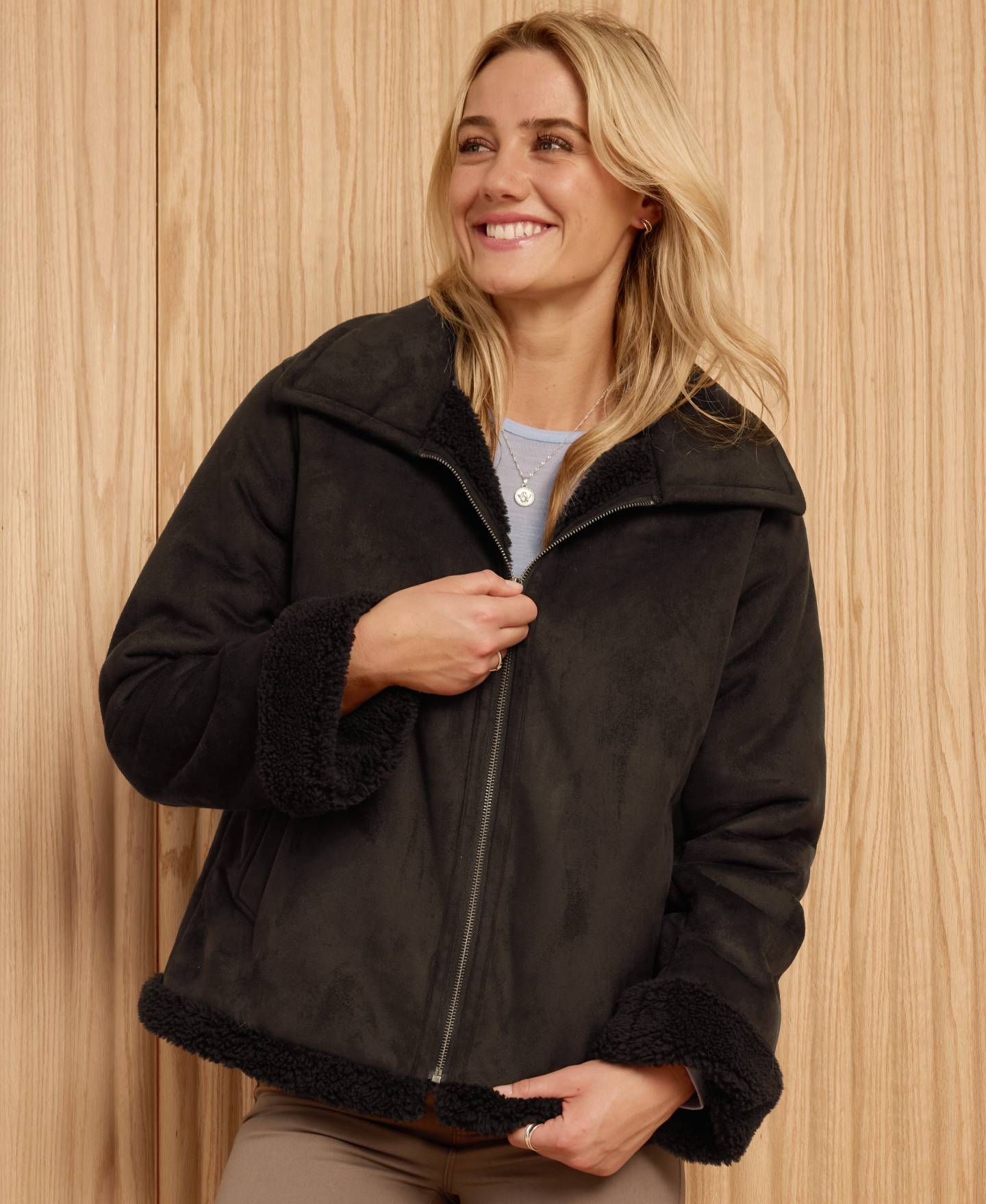 Borg Jacket Bench Womens Winter Coats Long Jacket By KangaROOS