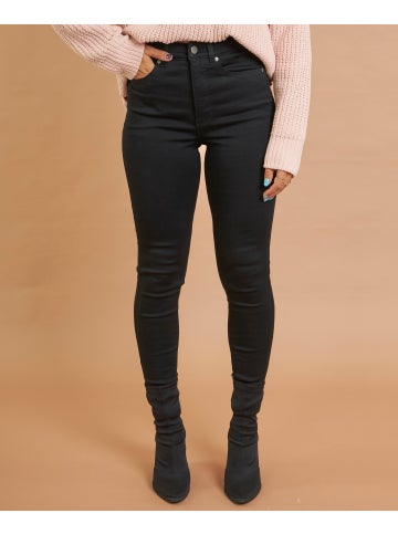 Women's Soft Touch High Rise Jean in Black Postie