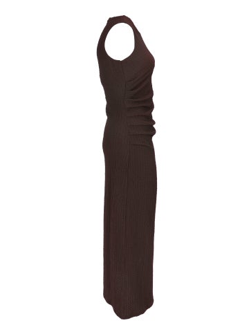 Women's Textured Dress in Brown | Postie Women's Textured Dress in Brown | Postie