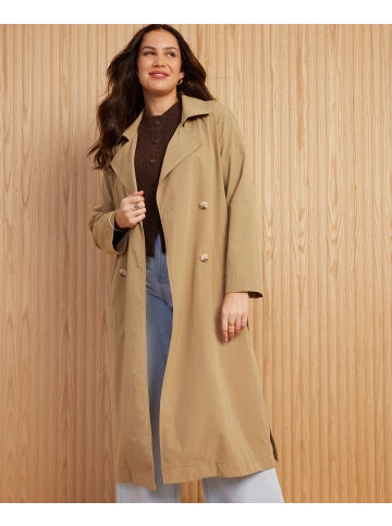 Women's Trench Coat in Beige Postie