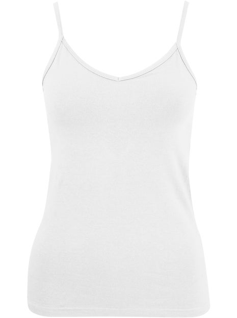 Women's Two Way Basic Cami in White